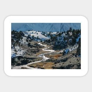 Hot Creek Winter Sticker